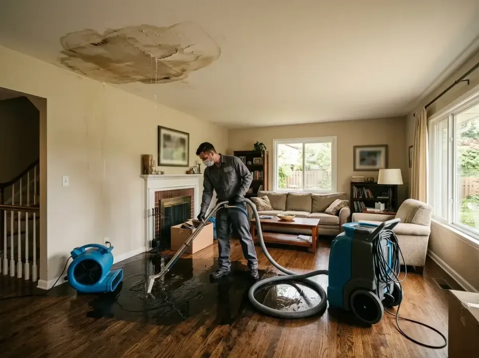 attic-pipe-burst-ceiling-drip-008 — frequently asked questions, Water Damage Restoration & Carpet Care in Geneseo, IL